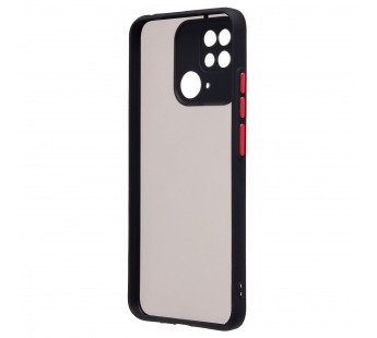 Чехол-накладка - PC041 для "Xiaomi Redmi 10C" (black/black) (212947)#2089933