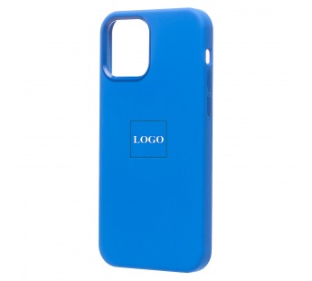 Чехол-накладка ORG Silicone Case SafeMag с анимацией для "Apple iPhone 12 Pro Max" (голубой)(212967)#2066951