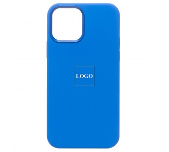 Чехол-накладка ORG Silicone Case SafeMag с анимацией для "Apple iPhone 12 Pro Max" (голубой)(212967)#1836211