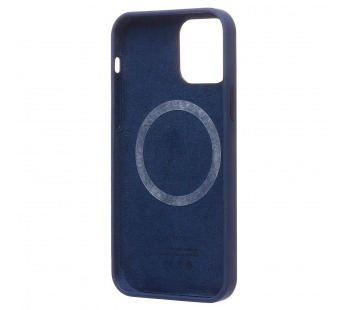Чехол-накладка - Silicone Case SafeMag с анимацией для "Apple iPhone 12/iPhone 12 Pro" (сини(212972)#2066924