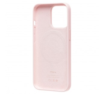 Чехол-накладка ORG Silicone Case SafeMag с анимацией для "Apple iPhone 13 Pro Max" (розовый (212998)#2066701