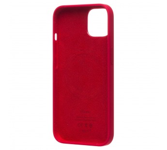 Чехол-накладка - Silicone Case SafeMag с анимацией для "Apple iPhone 13" (PRODUCT RED) (212986)#2066792