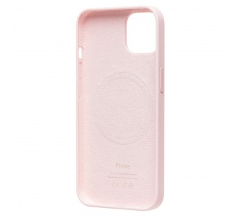 Чехол-накладка - Silicone Case SafeMag с анимацией для "Apple iPhone 13" (розовый мел) (212984)#2051700