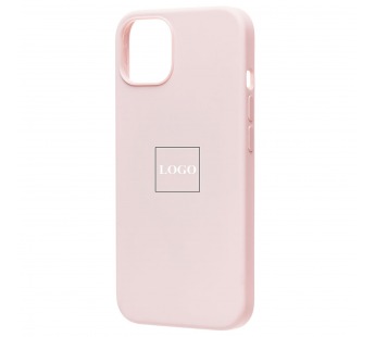 Чехол-накладка - Silicone Case SafeMag с анимацией для "Apple iPhone 13" (розовый мел) (212984)#2051701