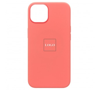 Чехол-накладка ORG Silicone Case SafeMag с анимацией для "Apple iPhone 13" (розовый цитрус) (212985)#1836137