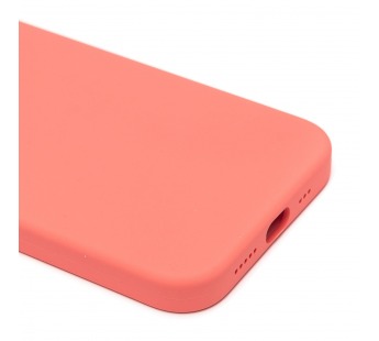 Чехол-накладка Silicone Case SafeMag с анимацией для "Apple iPhone 13" (розовый цитрус) (212985)#2051694