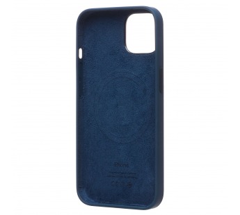 Чехол-накладка - Silicone Case SafeMag с анимацией для "Apple iPhone 13" (синий омут) (212982)#2066788