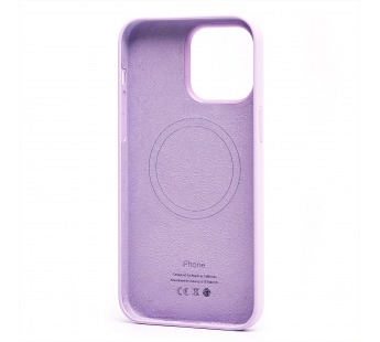 Чехол-накладка - Silicone Case SafeMag с анимацией для "Apple iPhone 14 Pro Max" (лиловый) (213030)#2066782
