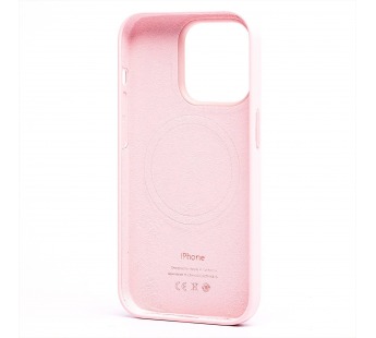 Чехол-накладка ORG Silicone Case SafeMag с анимацией для "Apple iPhone 14 Pro" (розовый мел)(213013)#2007883