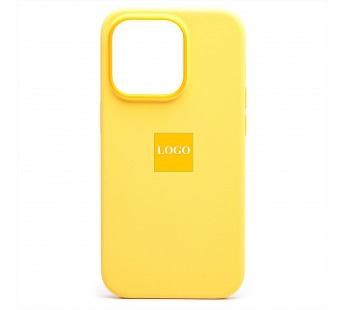 Чехол-накладка ORG Silicone Case SafeMag с анимацией для "Apple iPhone 14 Pro" (солнечно-жел(213016)#1836730