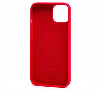 Чехол-накладка - Silicone Case SafeMag с анимацией для "Apple iPhone 14" (PRODUCT RED) (213007)#2066809