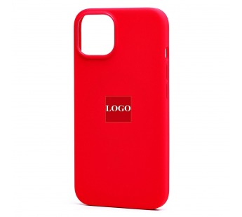 Чехол-накладка - Silicone Case SafeMag с анимацией для "Apple iPhone 14" (PRODUCT RED) (213007)#2066810