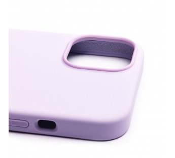 Чехол-накладка - Silicone Case SafeMag с анимацией для "Apple iPhone 14" (лиловый) (213006)#2048404