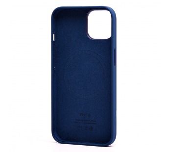 Чехол-накладка - Silicone Case SafeMag с анимацией для "Apple iPhone 14" (синий омут) (213002)#2048400