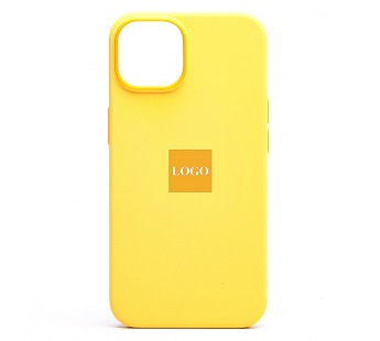 Чехол-накладка ORG Silicone Case SafeMag с анимацией для "Apple iPhone 14" (солнечно-желтый)(213008)#1836737