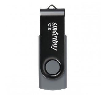 Флеш-накопитель USB 8GB Smart Buy Twist чёрный#1836306