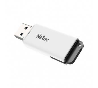 Флеш-накопитель USB 128GB Netac U185 белый с LED индикатором#1836318