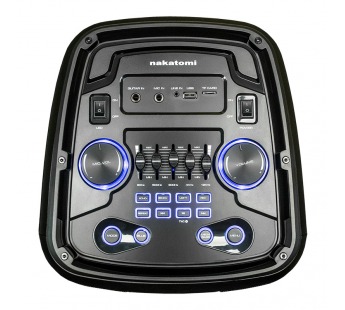 Портативная акустика Nakatomi GS-50 - 1.0, 90WRMS, Караоке с беспр. микрофоном, BT+FM+USB+SD+LED+ДУ#1840743