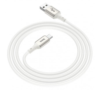 Кабель USB - micro USB HOCO "Premium" X66 (100см) белый#1875741