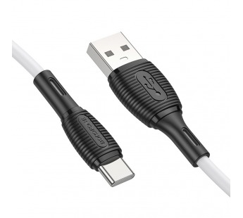 Кабель USB - Type-C BOROFONE BX86 (белый) 1м#1837047