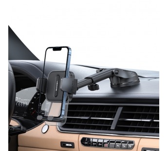 Автомобильный держатель Usams US-ZJ072 для телефона на панель или стекло Черный#1837211