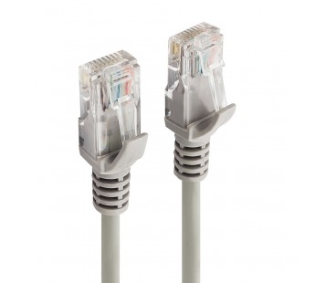 Патч-корд литой FUMIKO MA09 UTP, RJ-45, кат. 5e, 30m серый#1837392