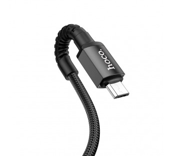 Кабель USB - micro USB Hoco X71 Especial, 100 см 2,4А (black) (206191)#1838715