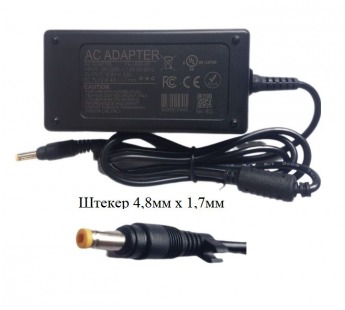 Блок питания импульсный 10,5В, 3,8А, 40Вт (штекер 1,7х4,8мм.,гн.C7, 2pin, без сетевого шнура)#2139251