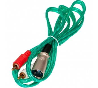 Шнур шт.XLR - 2шт.RCA 1.5м#2052265