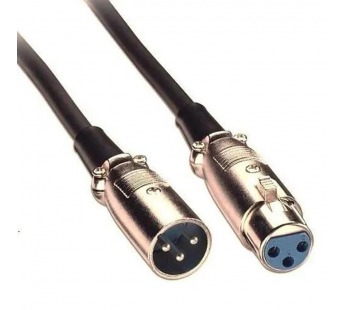 Шнур шт.XLR - гн.XLR OD5.0мм 3.0м#2052267