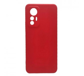 Чехол на Xiaomi 12 Lite Silicone Case (красный)#1918689