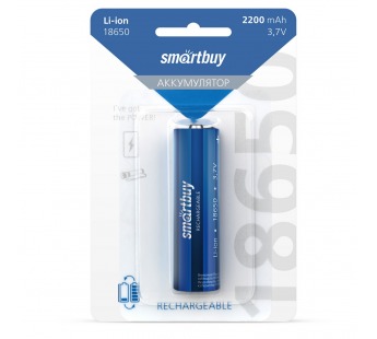 Аккумулятор Smartbuy 18650 2200mAh BL1#1839462