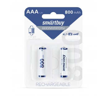 Аккумулятор AAA SMARTBUY 800mAh/2BL (цена за 1шт. блистер 2шт)#1839467
