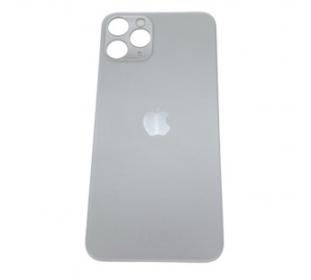 Задняя крышка iPhone 11 Pro (Оригинал c увел. вырезом) Белый#1849961