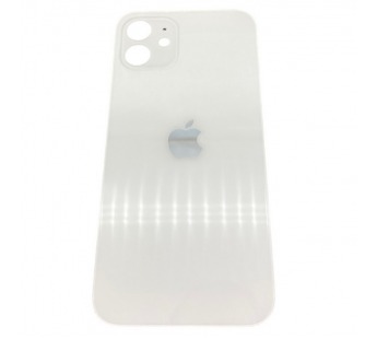 Задняя крышка iPhone 12 (Оригинал c увел. вырезом) Белый#1849975