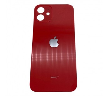 Задняя крышка iPhone 12 (Оригинал c увел. вырезом) Красный#2068505