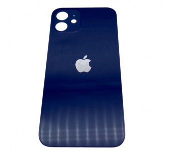 Задняя крышка iPhone 12 (Оригинал c увел. вырезом) Синий#1849899