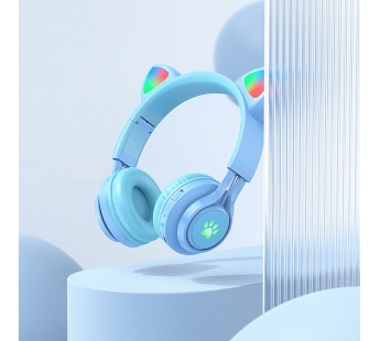 Накладные Bluetooth-наушники Hoco W39  (blue) (214064)#1925644