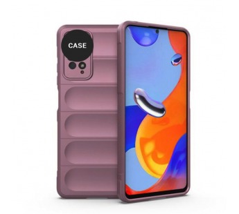 Чехол на Xiaomi Redmi Note 11 Pro+ 5G Flexible Case (бордовый)#1841328