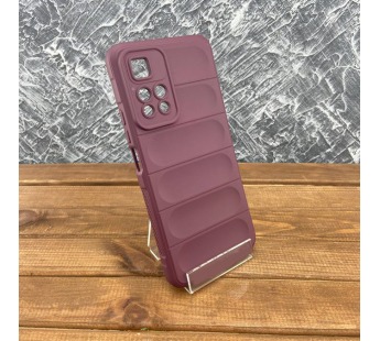 Чехол на Xiaomi Redmi Note 11 Pro+ 5G Flexible Case (бордовый)#1841322