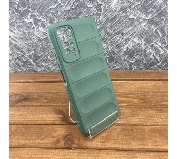 Чехол на Xiaomi Redmi Note 11 / Note 11S Flexible Case (зеленый)#1841257