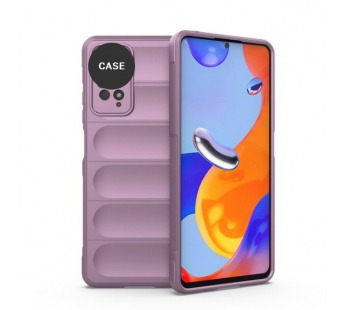 Чехол на Xiaomi Redmi Note 11 / Note 11S Flexible Case (бордовый)#1841263