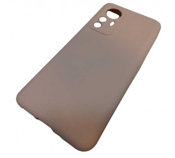 Чехол силиконовый Xiaomi 12 T Silicone Cover пудровый#1854522