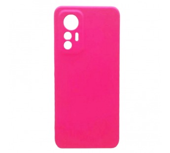 Чехол силиконовый Xiaomi 12 T Silicone Cover фуксия#1887518