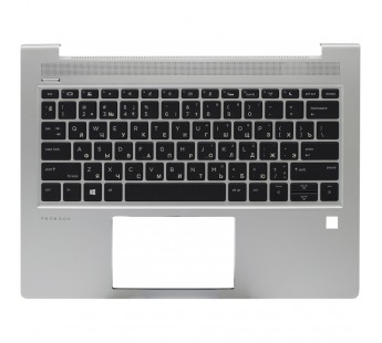 Топ-панель HP ProBook 430 G6 серебряная с подсветкой#1858717