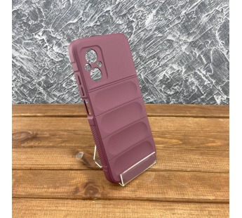 Чехол на Xiaomi Poco M4 5G / M5 Flexible Case (бордовый)#1841284