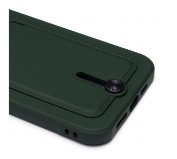 Чехол-накладка - SC304 с картхолдером для "Apple iPhone 14 Plus" (dark green) (214575)#1857465