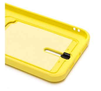 Чехол-накладка - SC304 с картхолдером для "Apple iPhone 14 Plus" (yellow) (214576)#1857455