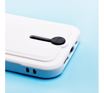 Чехол-накладка - SC304 с картхолдером для "Apple iPhone 14 Pro" (white) (214583)#2099186