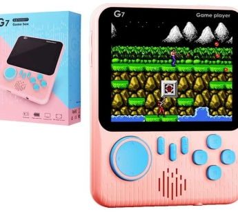 Игровая консоль Game Box G7 666 игр 8bit (розовый)#1841418